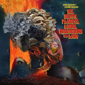 KING GIZZARD & THE LIZARD WIZARD 'ICE, DEATH, PLANETS, LUNGS, MUSHROOMS AND LAVA' 2LP (Recycled Black Wax Vinyl)