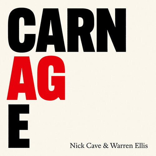 NICK CAVE & WARREN ELLIS 'CARNAGE' LP