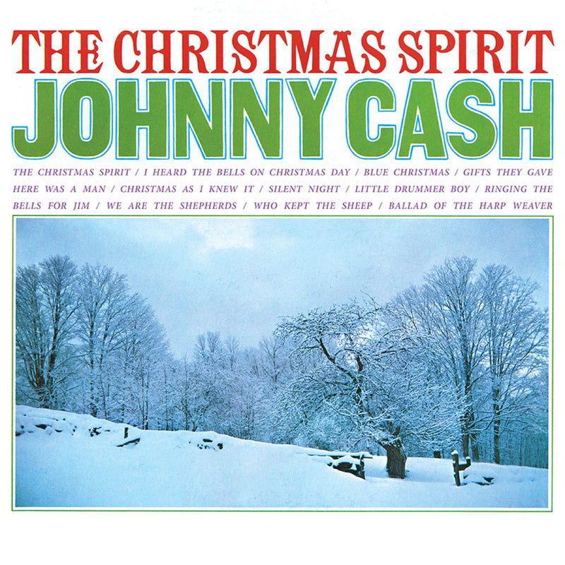 JOHNNY CASH 'THE CHRISTMAS SPIRIT (LIMITED EDITION)' LP