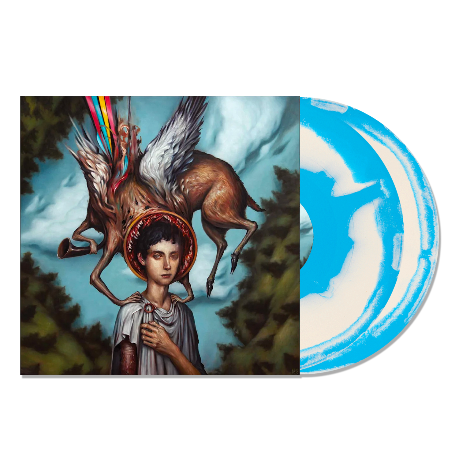 CIRCA SURVIVE ‘BLUE SKY NOISE’ 2LP (Limited Edition – Only 500 Made, White & Blue Swirl Vinyl)