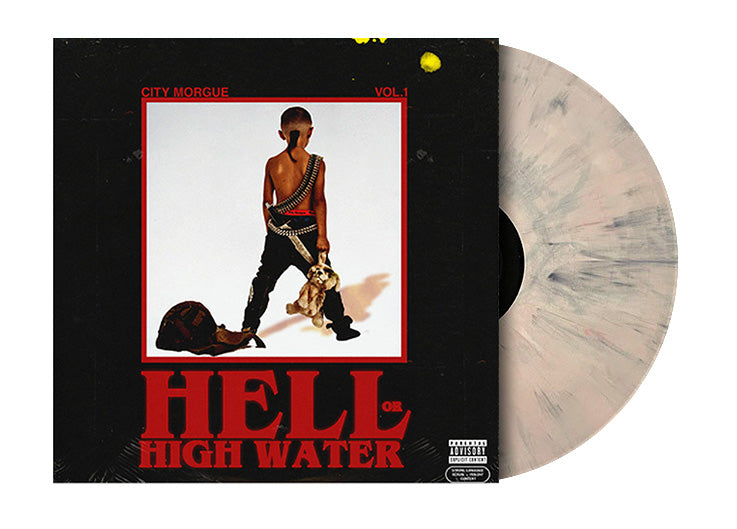 CITY MORGUE ‘VOL. 1 HELL OR HIGH WATER’ LP (Limited Edition, Pink & Black Marble Vinyl)
