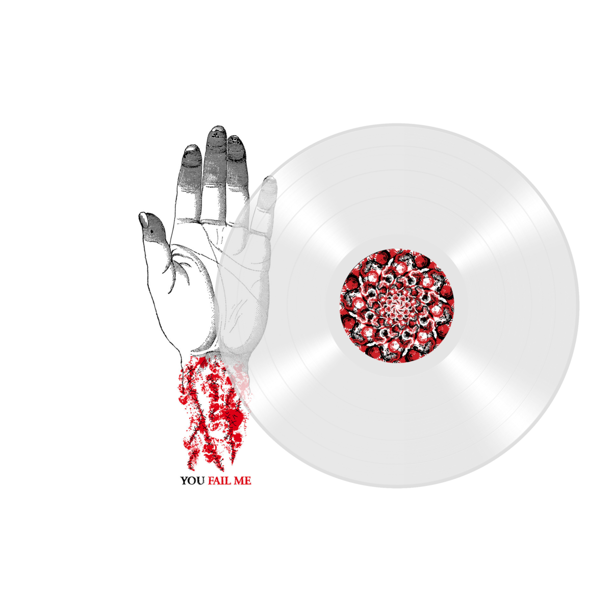 CONVERGE 'YOU FAIL ME (REDUX)' LP (Cloudy Clear Vinyl)