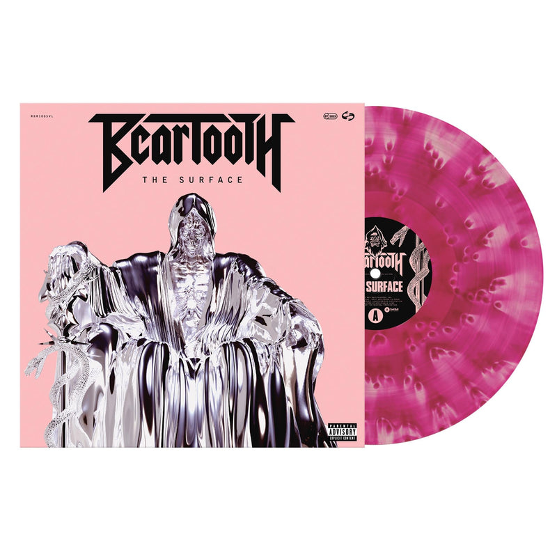 BEARTOOTH ‘THE SURFACE’ LP (Ultra Clear w/Pink Cloudy Effect Vinyl)