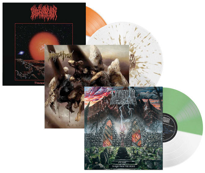 DEATH METAL 2022 SUMMER BUNDLE (Featuring Blood Incantation, Undeath, Immolation, Limited Color Vinyl)