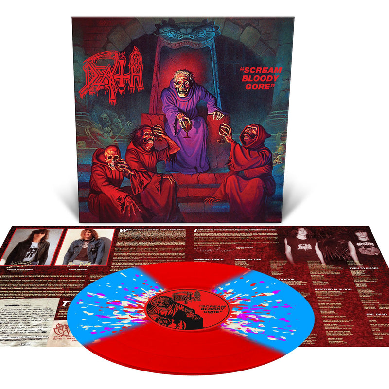 DEATH 'SCREAM BLOODY GORE' LP (Butterfly Splatter Vinyl)