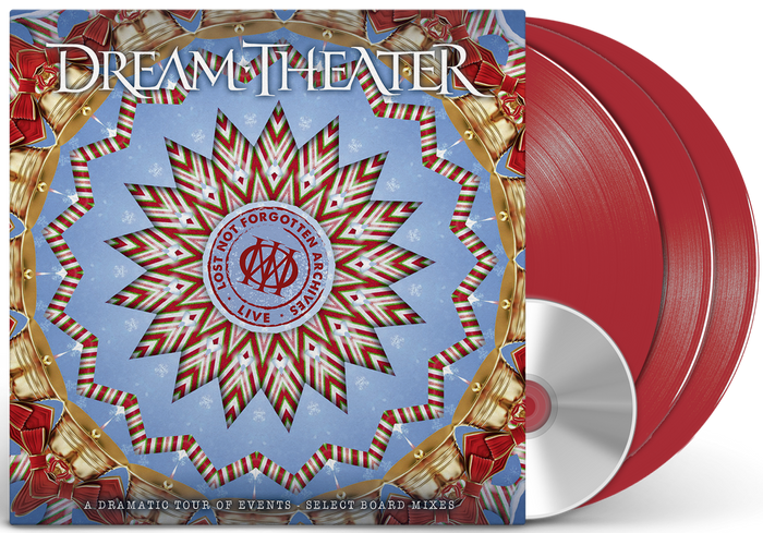 DREAM THEATER ‘THE LOST NOT FORGOTTEN ARCHIVES - A DRAMATIC TOUR OF EVENTS - SELECT BOARD MIXES’ 3LP + 2CD – ONLY 300 MADE (Limited Edition Apple Red Vinyl)