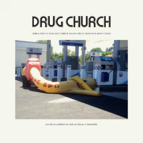 DRUG CHURCH 'PARTY AT DEAD MAN'S' 7" (blue vinyl)