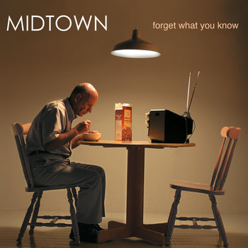 MIDTOWN 'FORGET WHAT YOU KNOW' LP (Limited Edition, Translucent Orange w/ Black Swirl Vinyl)