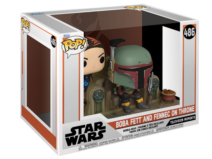 MANDALORIAN BOBA FETT & FENNEC SHAND FUNKO POP! MOMENT FIGURE