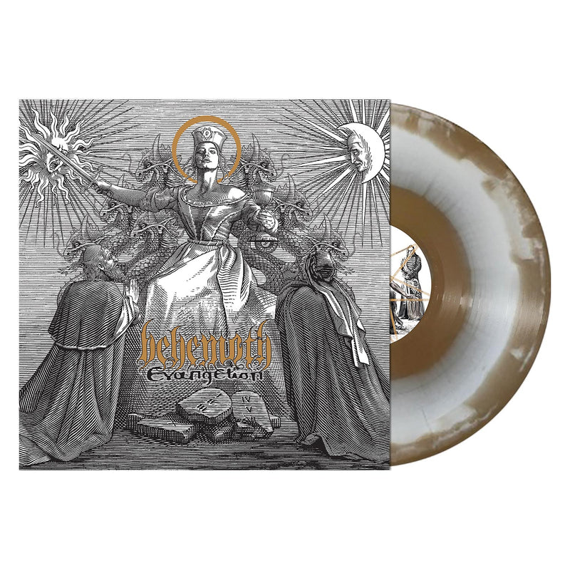 BEHEMOTH 'EVANGELION' LP (White Gold Melt Vinyl)