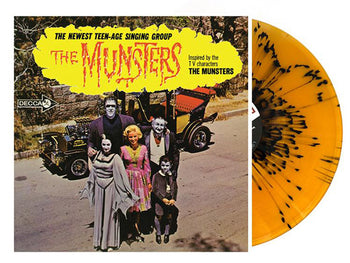 THE MUNSTERS 'THE MUNSTERS' LP (Orange & Black Splatter Vinyl)