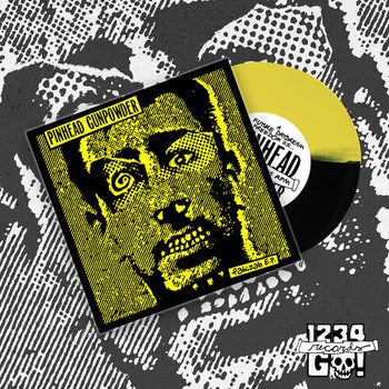 PINHEAD GUNPOWDER 'FAHIZAH' 7" (Yellow & Black Vinyl) [Green Day offshoot -- Lookout Records' 1st release]]
