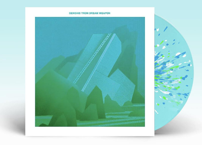 GENGHIS TRON 'DREAM WEAPON' (Limited Edition — Only 250 Made, Blue w/ White, Cyan Blue, & Neon Green Splatter Vinyl)