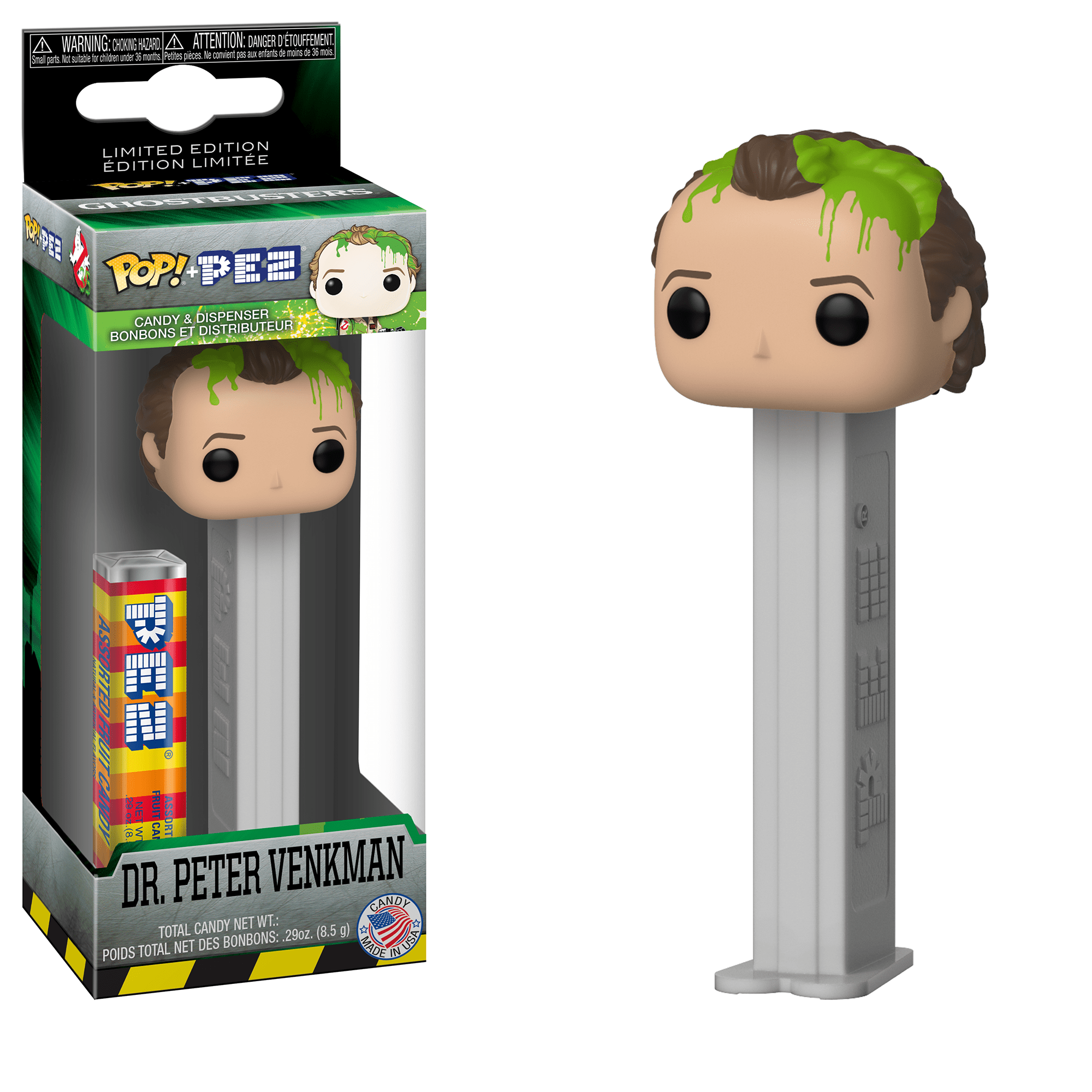 GHOST BUSTERS DR. PETER VENKMAN FUNKO POP! PEZ FIGURE