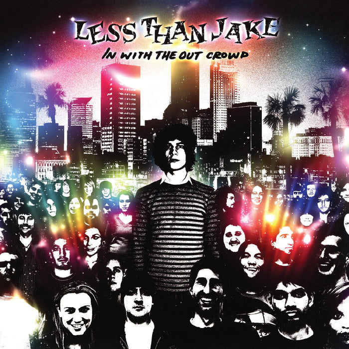 LESS THAN JAKE 'IN WITH THE OUT CROWD' LP (Grape Vinyl)