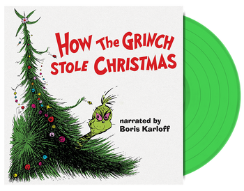 HOW THE GRINCH STOLE CHRISTMAS ORIGINAL SOUNDTRACK LP  (Green Vinyl)