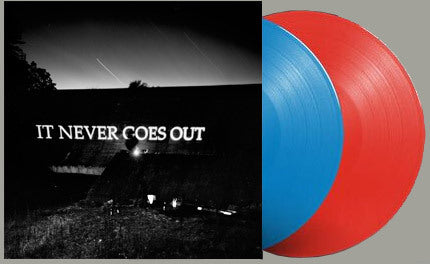 THE HOTELIER 'IT NEVER GOES OUT' LP (Blue Vinyl)