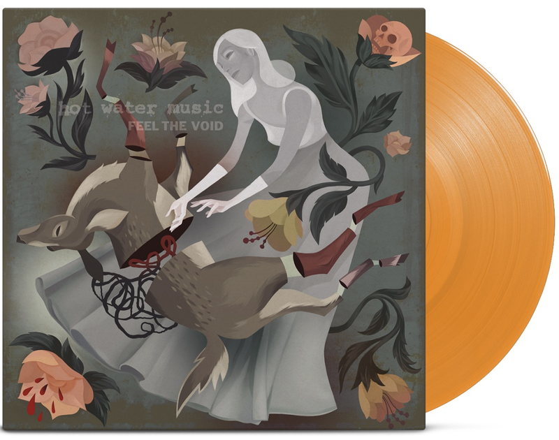 HOT WATER MUSIC 'FEEL THE VOID' LIMITED EDITION TANGERINE LP – ONLY 300 MADE