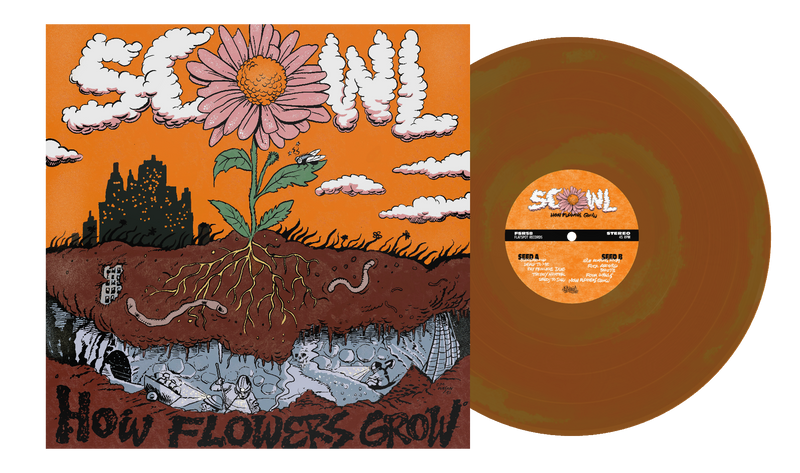 SCOWL ‘HOW FLOWERS GROW’ LIMITED EDITION COPPER SWIRL LP - ONLY 300 MADE