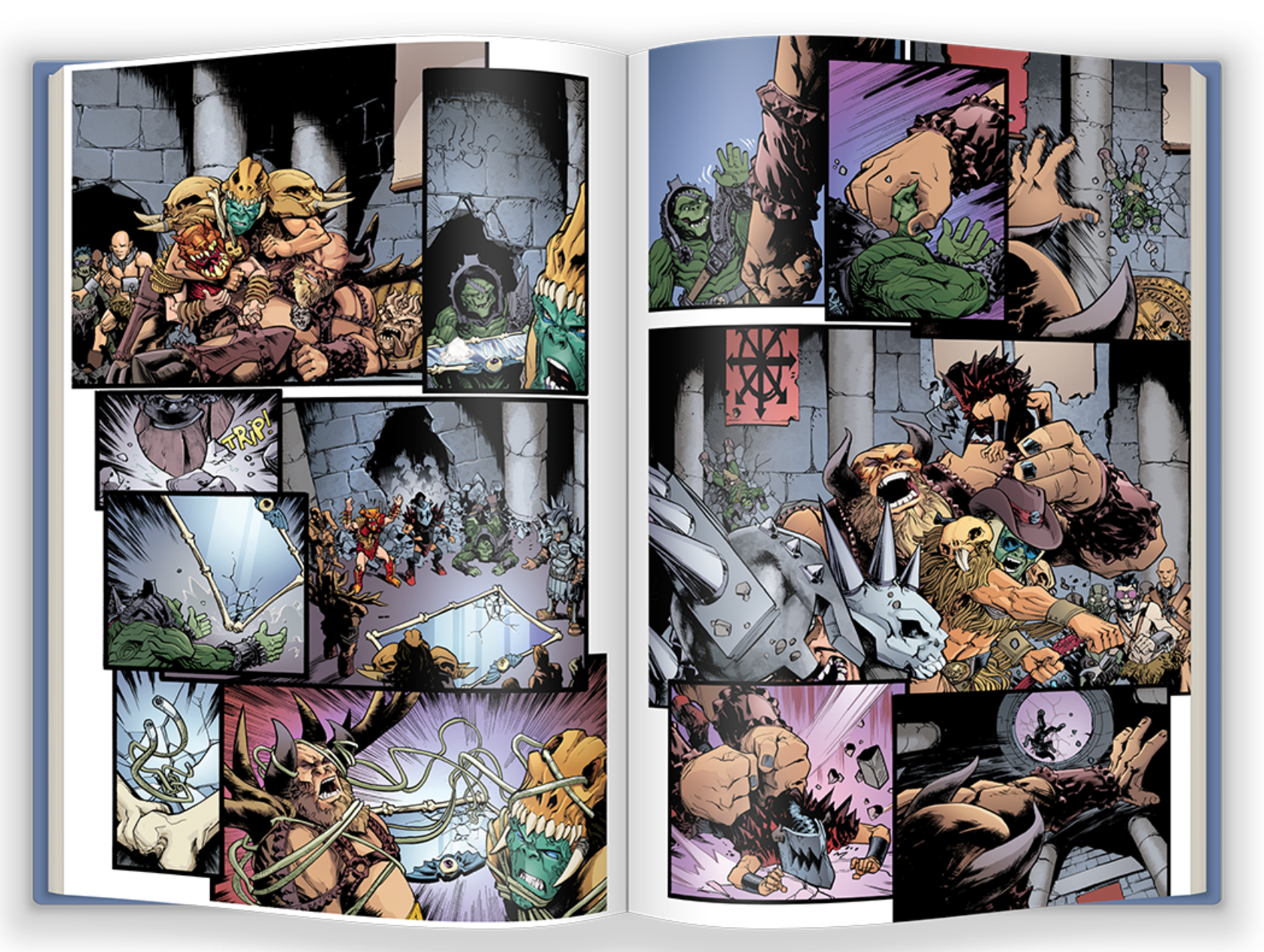 GWAR: IN THE DUOVERSE OF ABSURDITY HARDCOVER GRAPHIC NOVEL