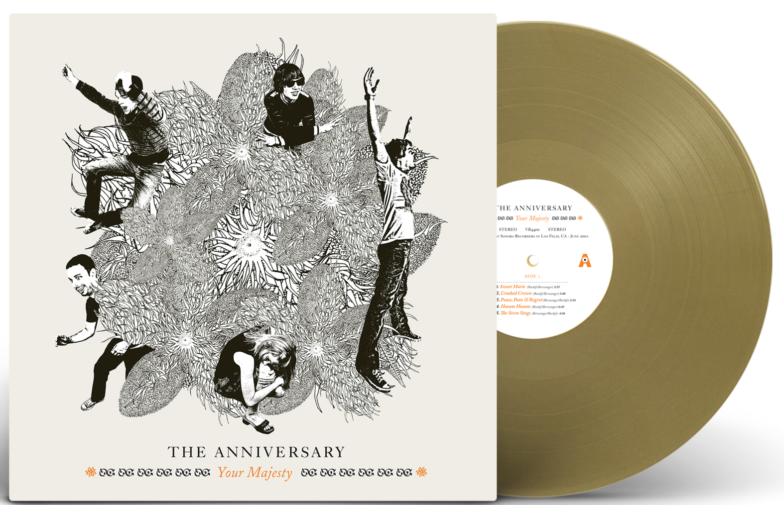 THE ANNIVERSARY 'YOUR MAJESTY' LP (Anniversary Edition, Gold Vinyl)