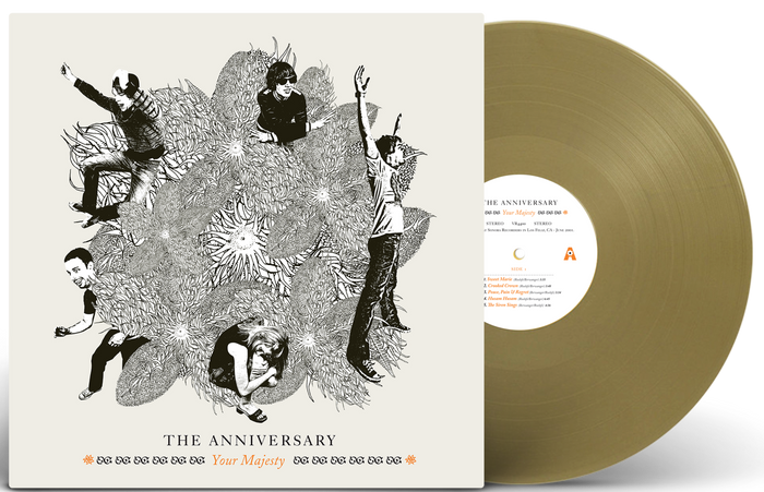 THE ANNIVERSARY 'YOUR MAJESTY' LP (Anniversary Edition, Gold Vinyl)