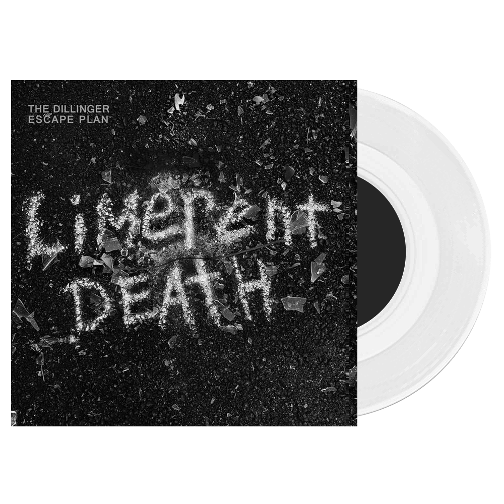 THE DILLINGER ESCAPE PLAN 'LIMERENT DEATH'  7" SINGLE (White Vinyl)