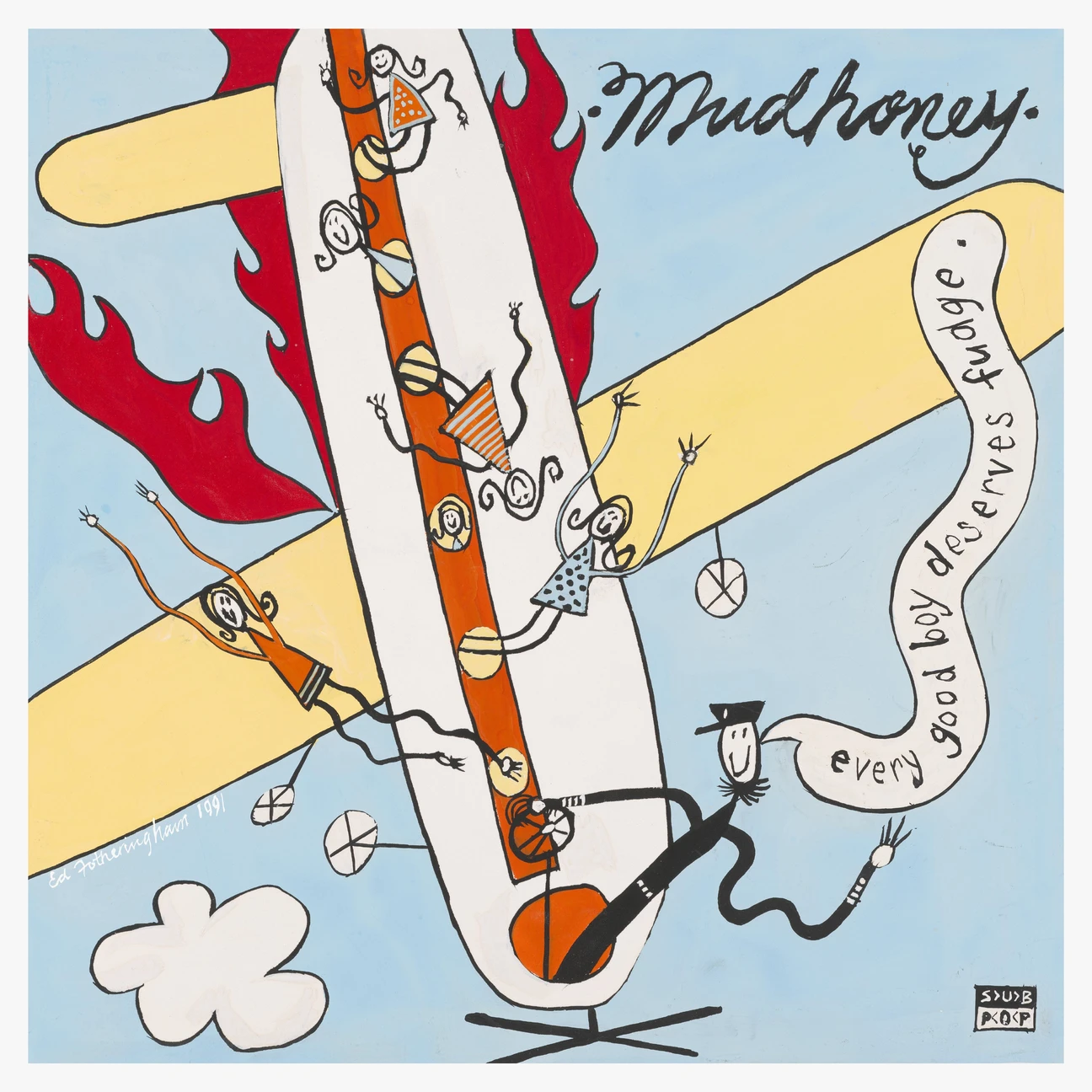 MUDHONEY 'EVERY GOOD BOY DESERVES FUDGE' 30TH ANNIVERSARY DELUXE 2LP (Color Vinyl)