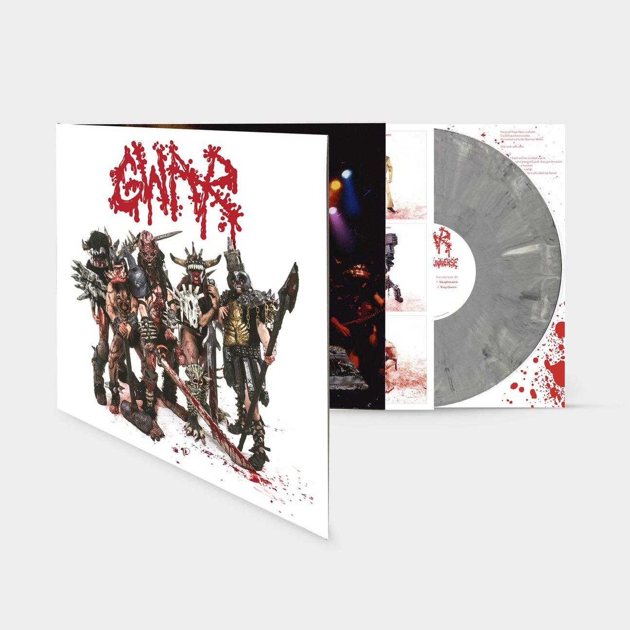 GWAR ‘SCUMDOGS OF THE UNIVERSE' 2LP (30th Anniversary, Grey Marble Vinyl)