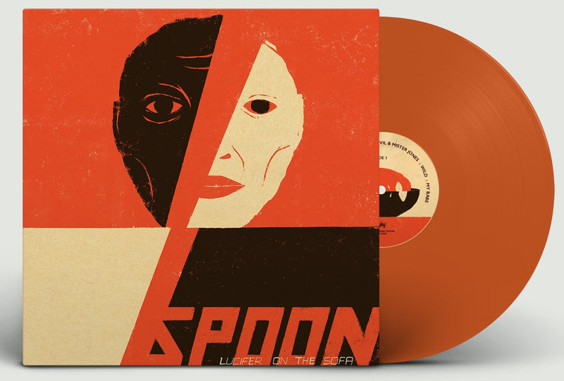 SPOON 'LUCIFER ON THE SOFA' LP (Orange Vinyl)