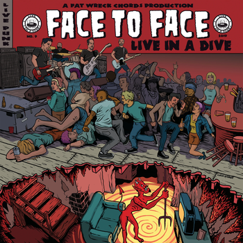 FACE TO FACE 'LIVE IN A DIVE' LP