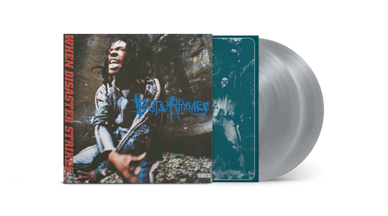 BUSTA RHYMES 'WHEN DISASTER STRIKES' 2LP (25th Anniversary Edition, Silver Vinyl)