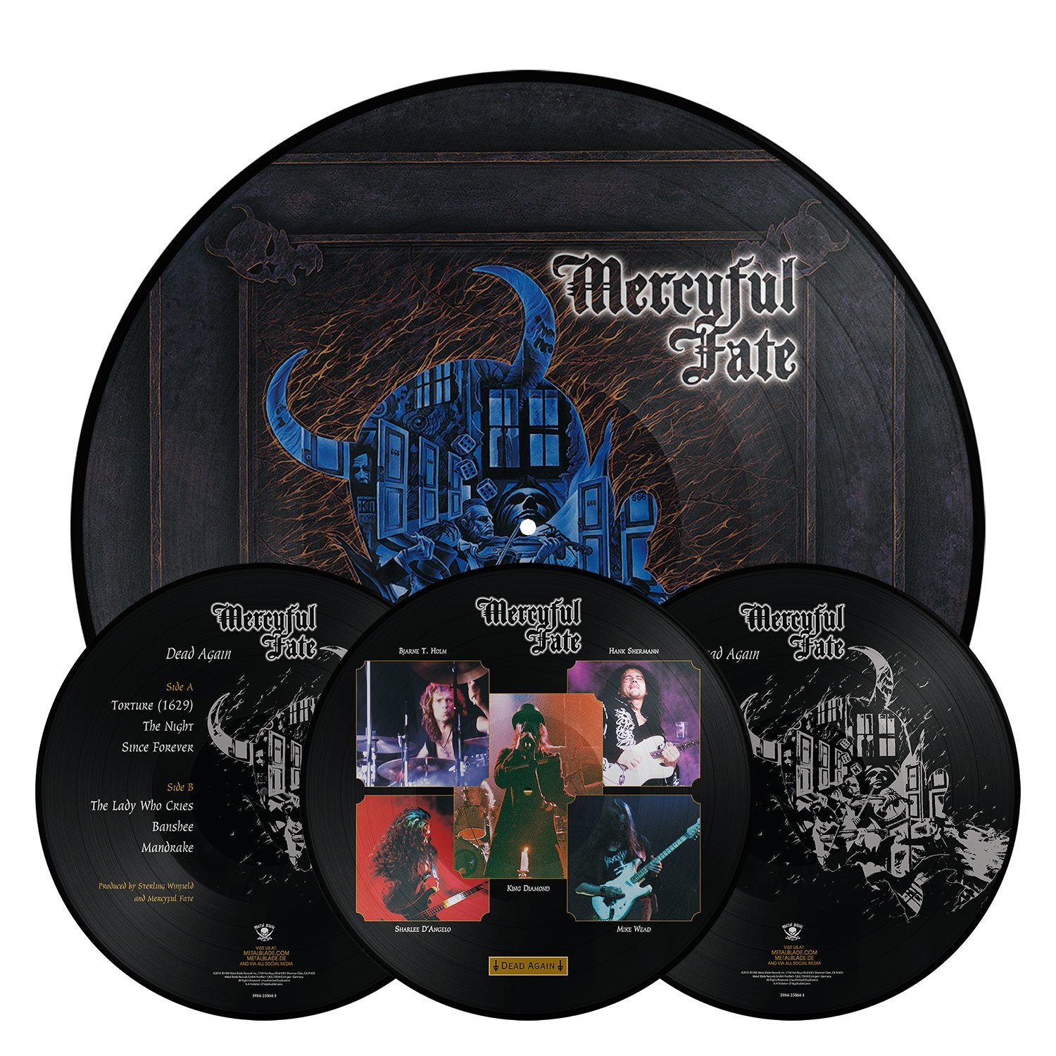 MERCYFUL FATE 'DEAD AGAIN' 2LP PICTURE DISC