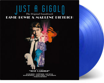 JUST A GIGOLO SOUNDTRACK LP (Blue Vinyl, Featuring David Bowie & Marlene Dietrich)