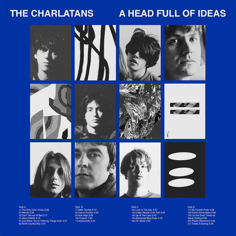 THE CHARLATANS 'A HEAD FULL OF IDEAS' 2LP