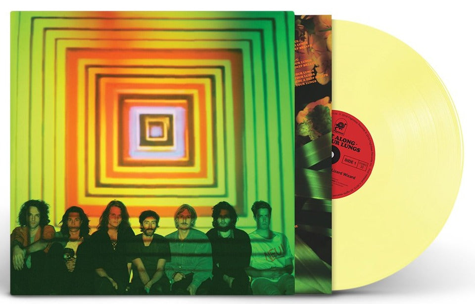 KING GIZZARD & THE LIZARD WIZARD 'FLOAT ALONG FILL YOUR LUNGS' LP (Easter Yellow Vinyl)