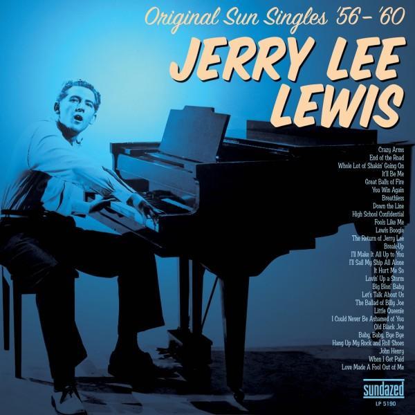 JERRY LEE LEWIS 'ORIGINAL SUN SINGLES '56-'60' 2LP