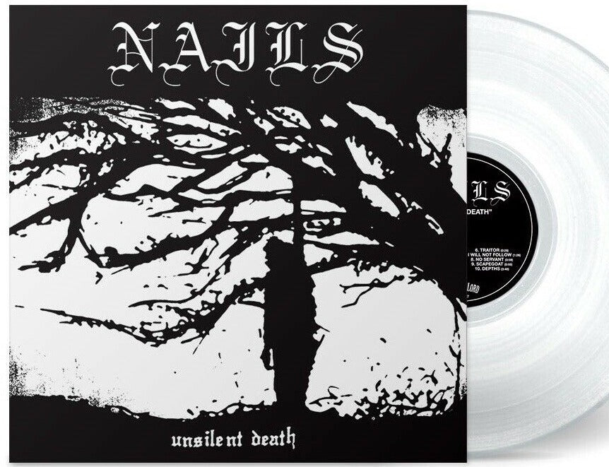 NAILS 'UNSILENT DEATH' 10TH ANNIVERSARY EDITION CRYSTAL CLEAR LP