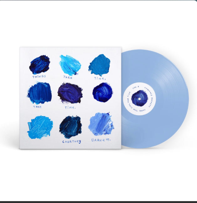 COURTNEY BARNETT 'THINGS TAKE TIME, TAKE TIME' LP ('All Eyes' Blue Vinyl)