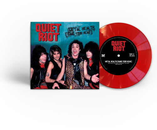 QUIET RIOT 'METAL HEALTH (BANG YOUR HEAD)' 7" EP (Red Vinyl)