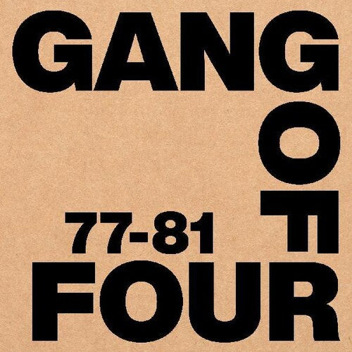 GANG OF FOUR '77-81' BOX SET (Limited Edition)