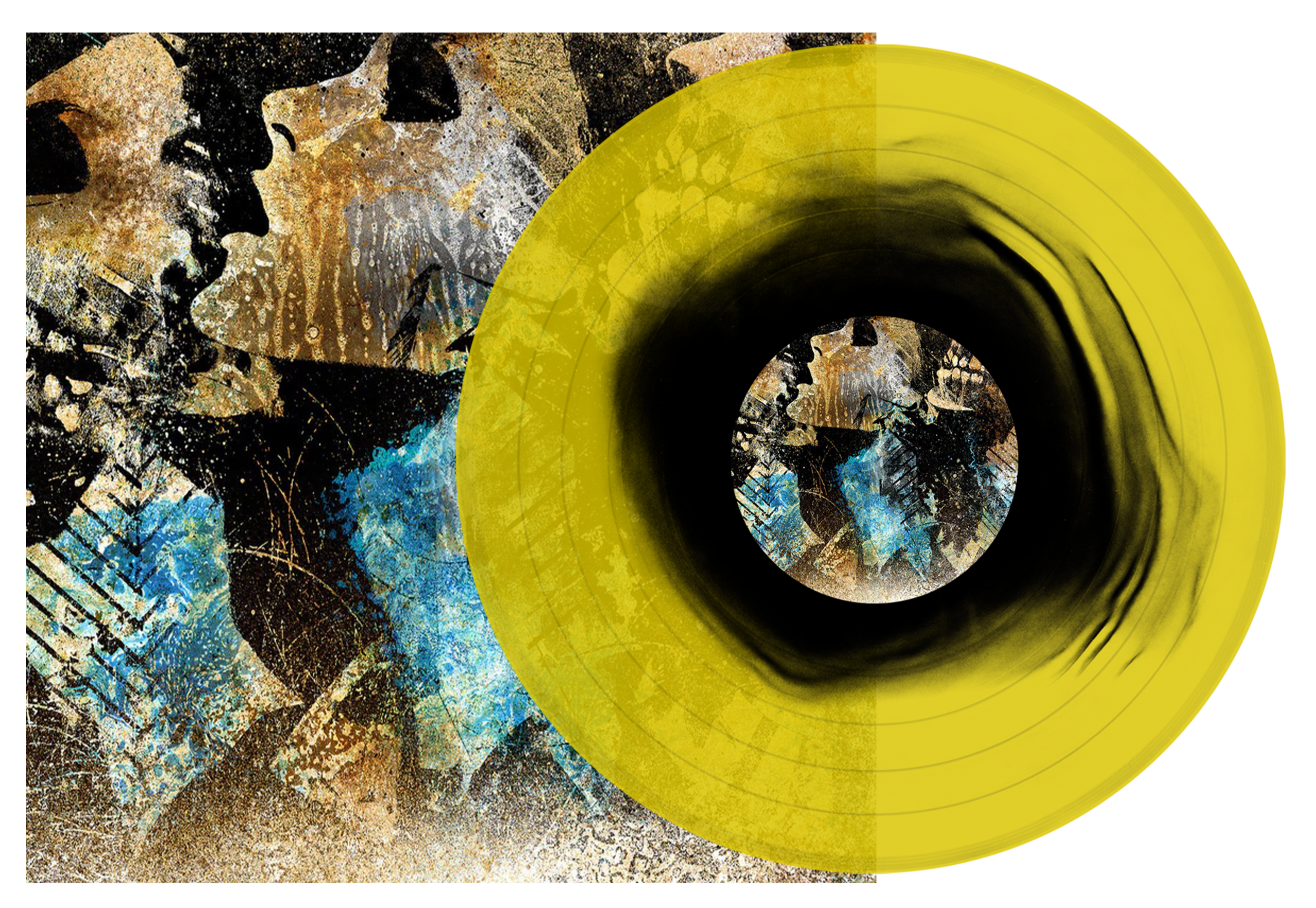 CONVERGE ‘AXE TO FALL’ LP (Limited Edition – Only 500 Made, Black In Yellow Vinyl)