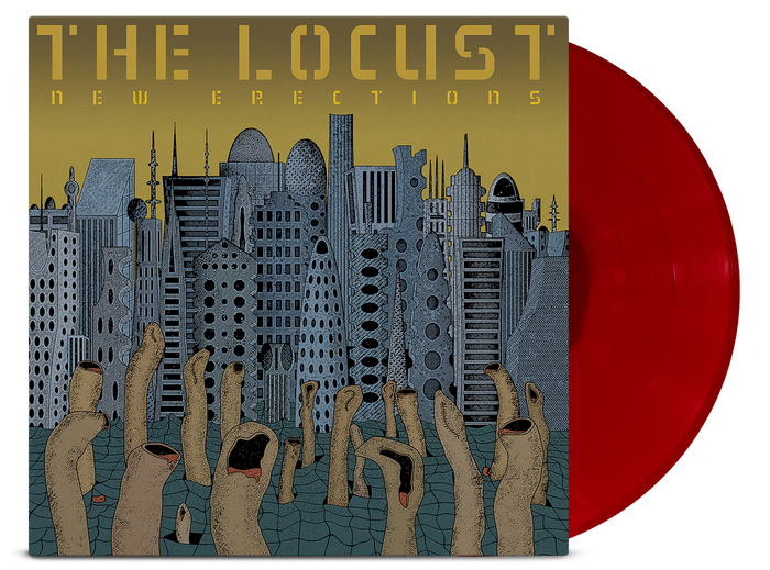 THE LOCUST ‘NEW ERECTIONS' LP (Limited Edition - Only 300 Made, Ancestor Incest Red Vinyl)
