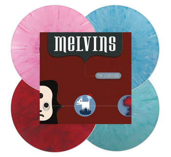 MELVINS 'FIVE LEGGED DOG' 4LP WITH POSTER (Colored Vinyl)