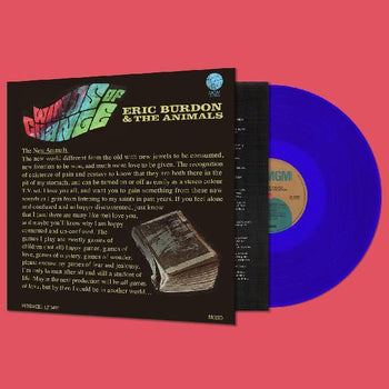 ERIC BURDON & THE ANIMALS 'WINDS OF CHANGE' LP (Blue Vinyl)
