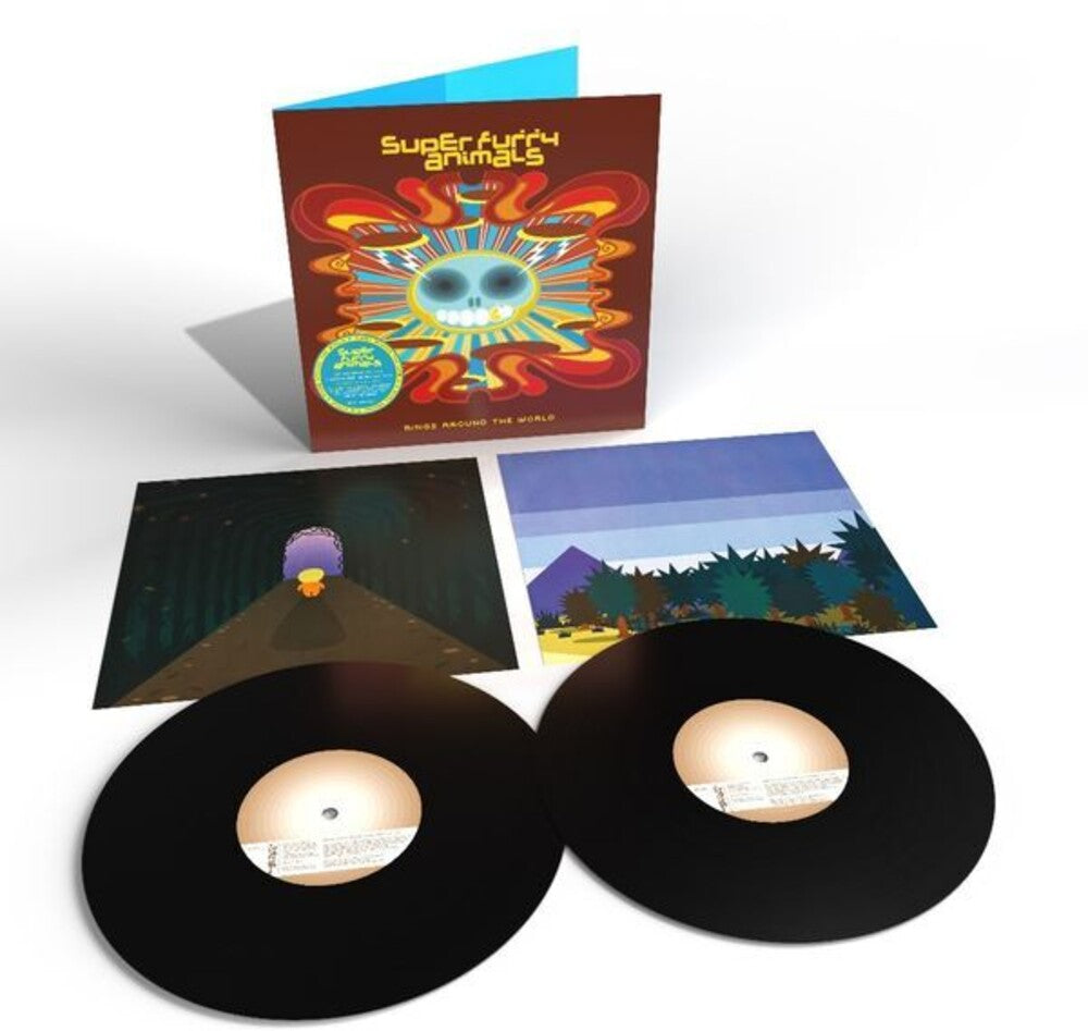 SUPER FURRY ANIMALS 'RINGS AROUND THE WORLD' 2LP (20th Anniversary Edition)