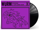 WURM 'POISON B/W ZERO SUM' 7" (pre-Black Flag Chuck Dukowski)