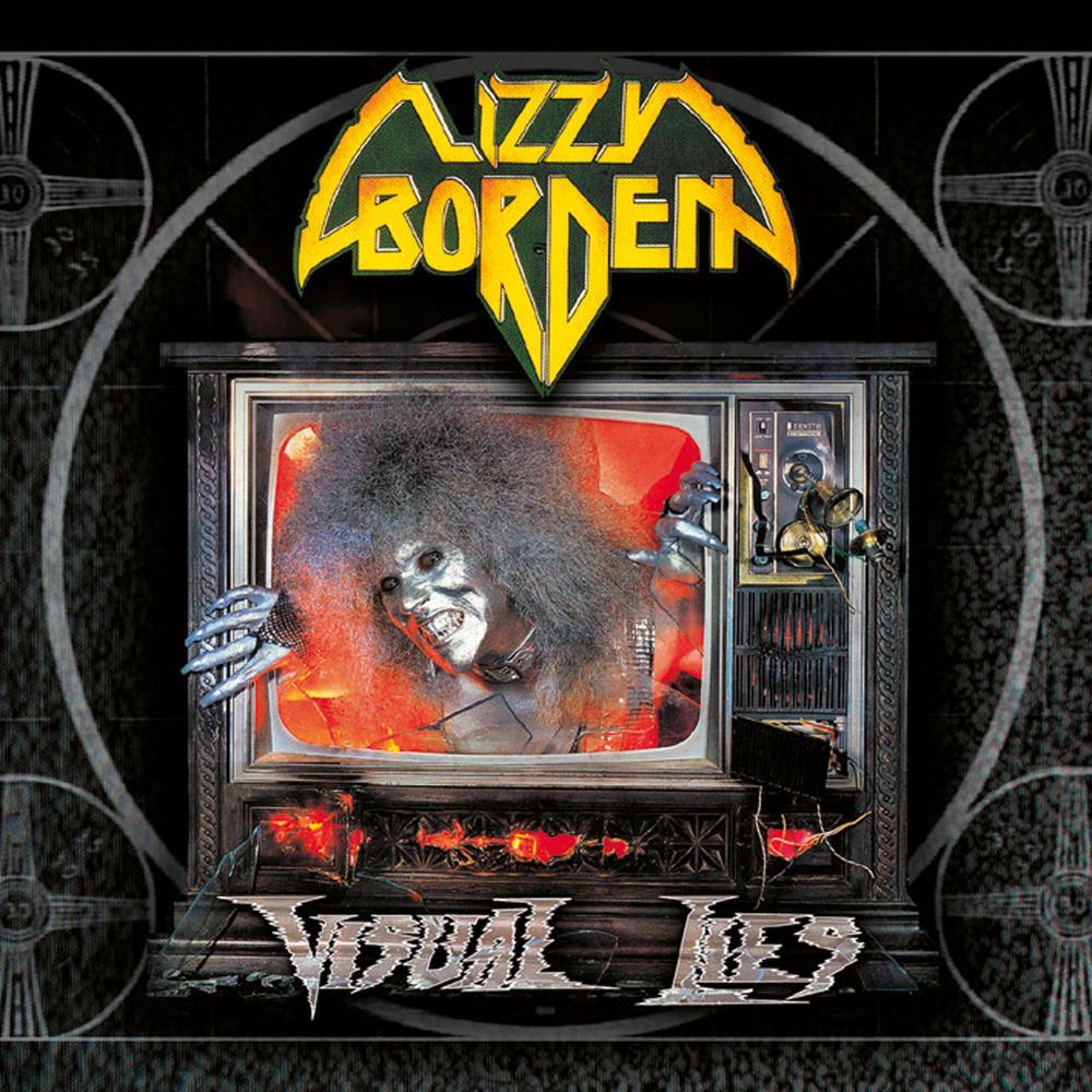 LIZZY BORDEN 'VISUAL LIES' LP (Silver Vinyl)