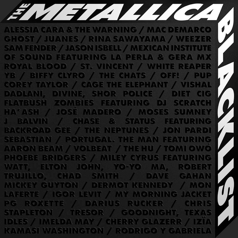 METALLICA AND VARIOUS ARTISTS 'THE METALLICA BLACKLIST' 7LP (Limited Edition)