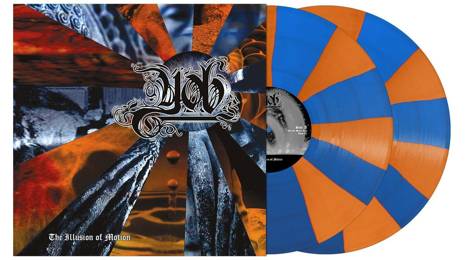 YOB 'ILLUSION OF MOTION' BLUE ORANGE PROPELLER 2LP